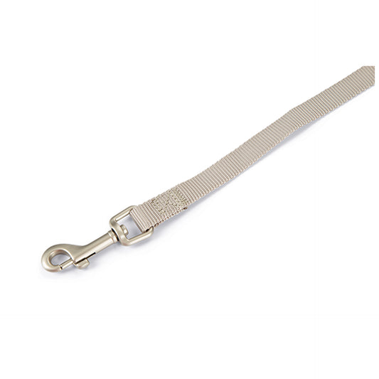 Beeztees Correa de nailon gris para perros M