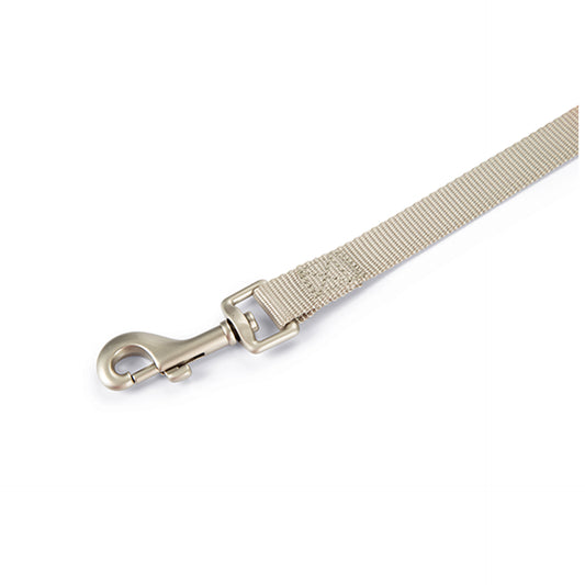 Correa de nailon gris para perros Beeztees L