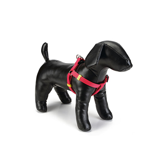 Beeztees Coleira para Cão Nylon Rosa S