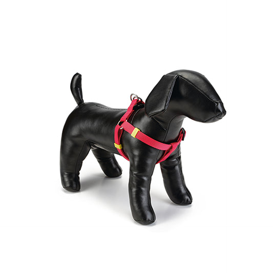 Beeztees Peitoral para Cão Nylon Rosa M