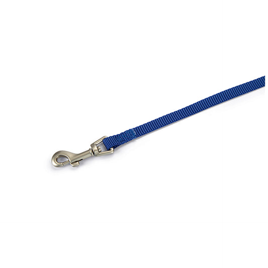 Correa de nailon azul para perros Beeztees S