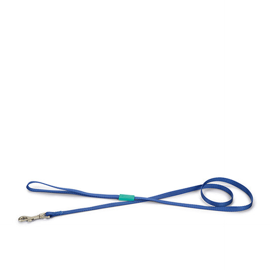 Correa de nailon azul para perros Beeztees S