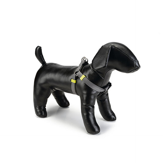 Beeztees Peitoral para Cão Nylon Cinza Escuro S