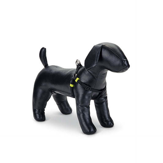 Beeztees Arnés para perro de nailon negro S