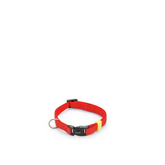 Beeztees Coleira para Cão Nylon Vermelha S