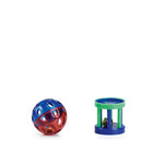 Beeztees Ball + Roll Juguete para gatos con sonajero