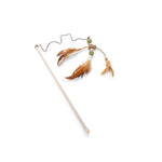 Beeztees Brinquedo para Gato Cana de Pesca com Catnip e Penas