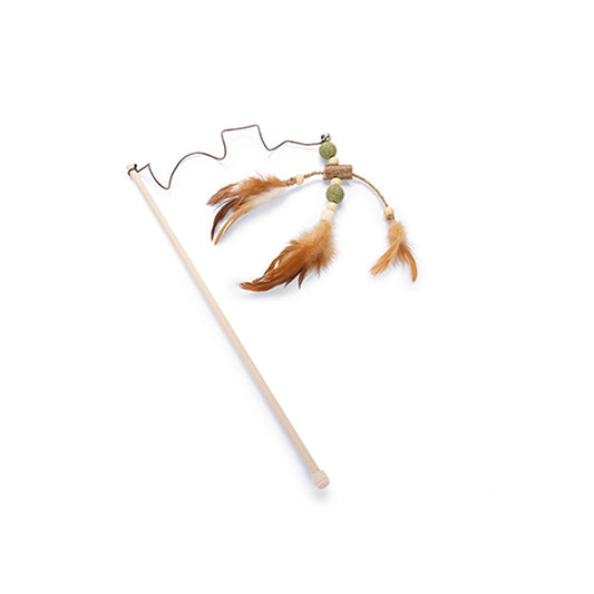 Beeztees Brinquedo para Gato Cana de Pesca com Catnip e Penas