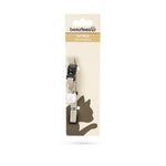 Beeztees Collar de gato de nailon gris claro