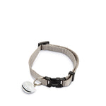 Beeztees Collar de gato de nailon gris claro