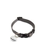 Beeztees Coleira para Gato Nylon Cinza Escuro