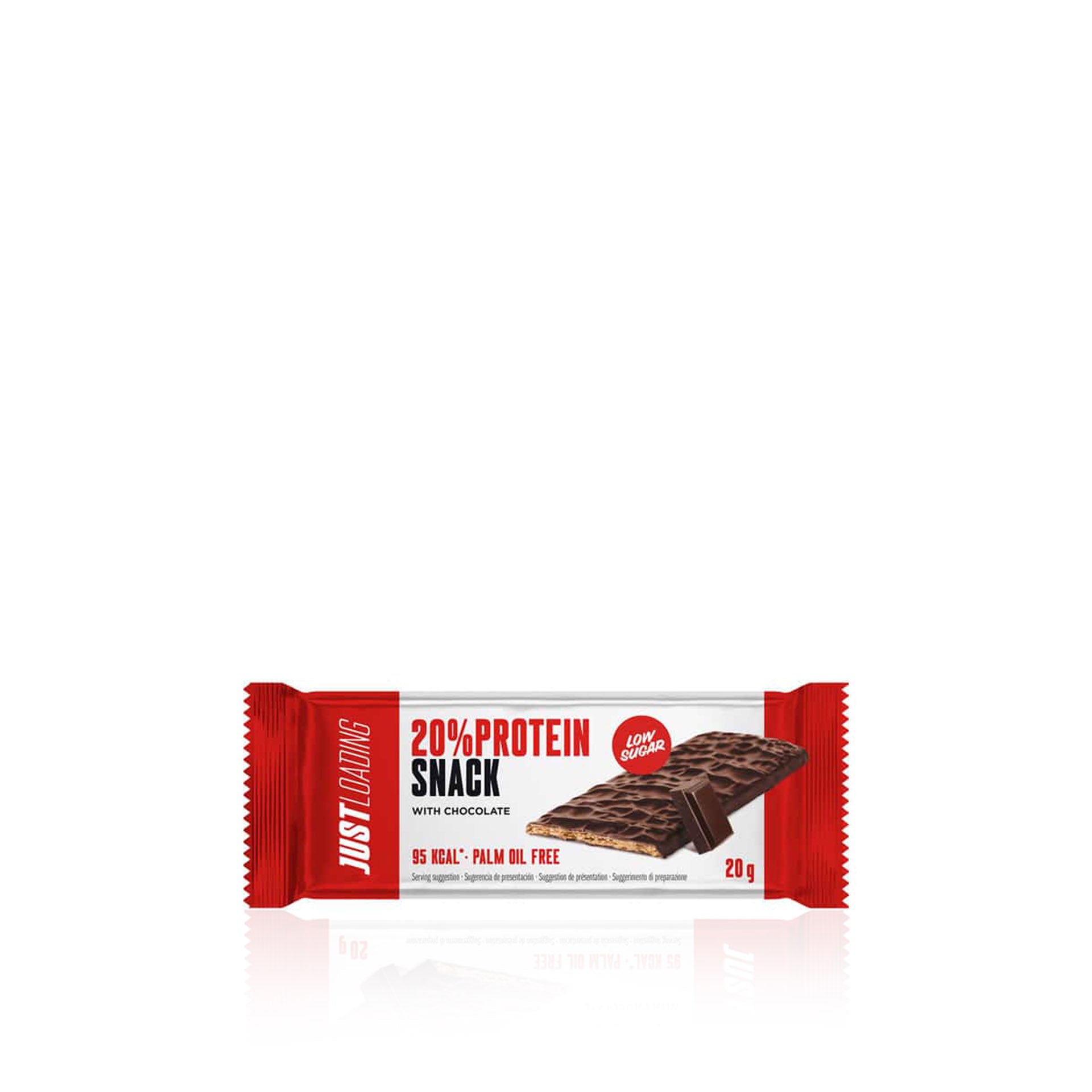 Just Loading Barrita Proteica de Cereales con Chocolate Negro 20 gr