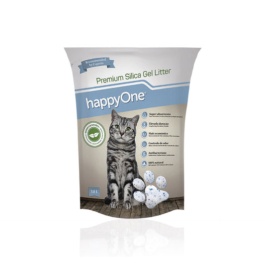 happyOne Sílica Gato 3,8 L
