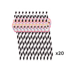 Halloween Conjunto 20 Palhas de Papel