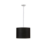 Candeeiro de Teto Preto 30 cm