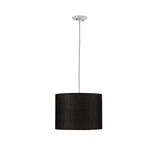 Candeeiro de Teto Preto 30 cm