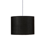 Candeeiro de Teto Preto 30 cm