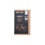 Candeeiro de Mesa Base Dourada Táctil Abat-Jour Preto 15 x 32 cm
