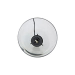 Candeeiro de Tecto Vidro Fumado Cinza Forma de Funil