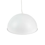 Plafón blanco con interior dorado "Cinema" D40 cm
