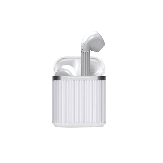 Be Mix Auriculares Brancos sem Fios com Caixa