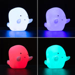 Lâmpada Fantasma LED Colorida Glowy