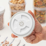 Recipientes de Cozinha Ajustaveis e Hermeticos (Set de 3)