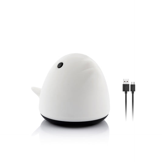 Lámpara Táctil Recargable Silicona Ballena
