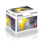 Despertador LED Tatil Recarregavel de Silicone Chick