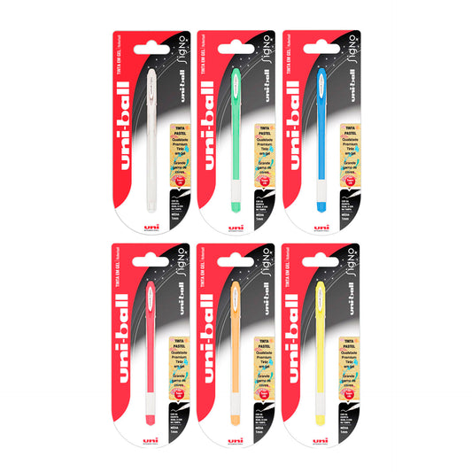 Uni-Ball Esferográfica Roller Uni Gel 120 Pastel