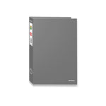 Carpeta archivadora lomo estrecho ámbar gris