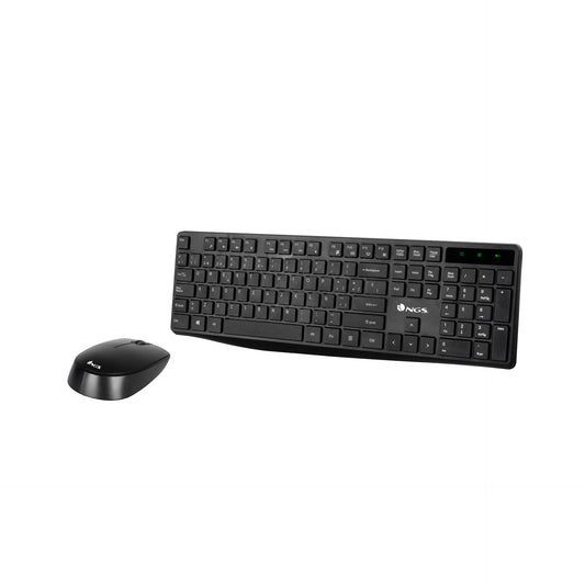 NGS Teclado + Rato Multimédia Wireless