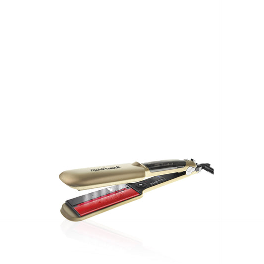 Rickiparodi Prancha de Cabelo Irsteam Vapor Dourada 235ºc