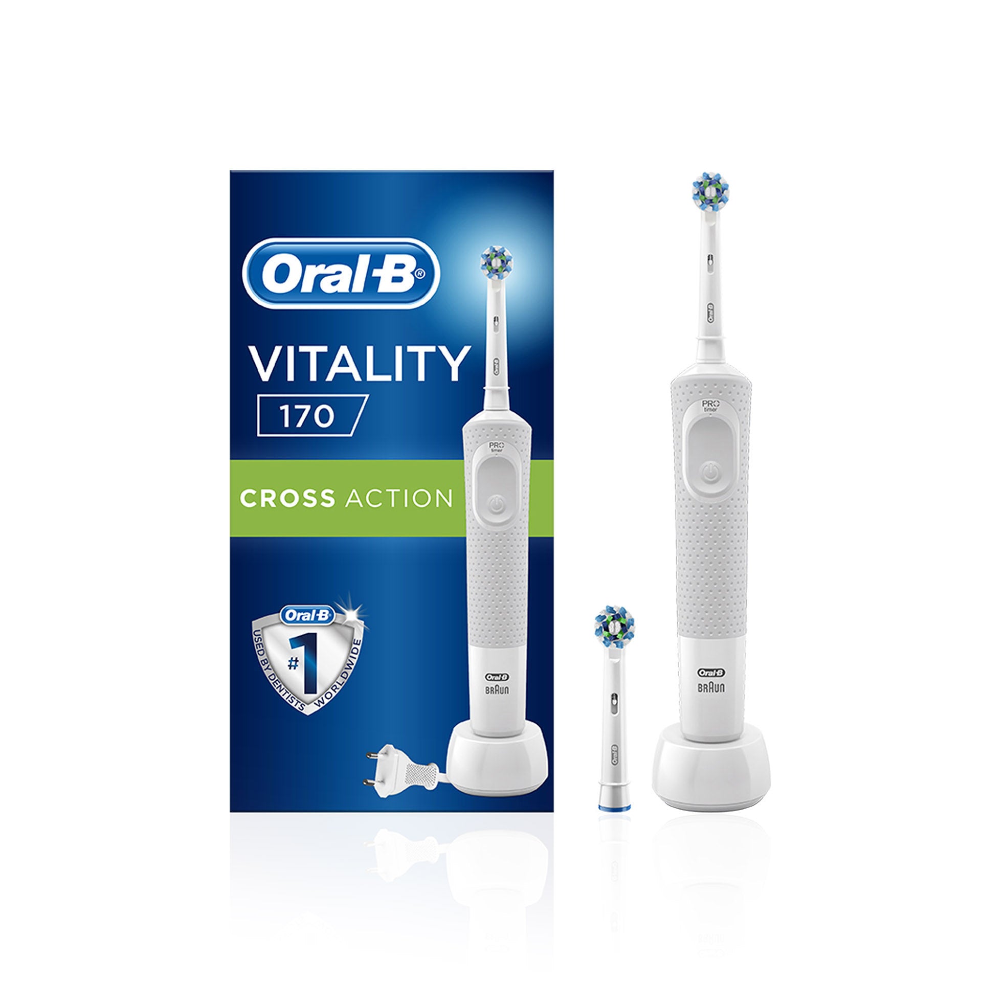 Cepillo de dientes eléctrico Oral-B White Vitality 170
