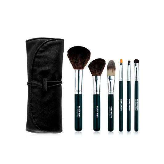 Beter - Estojo profissional com 6 Pinceis Makeup