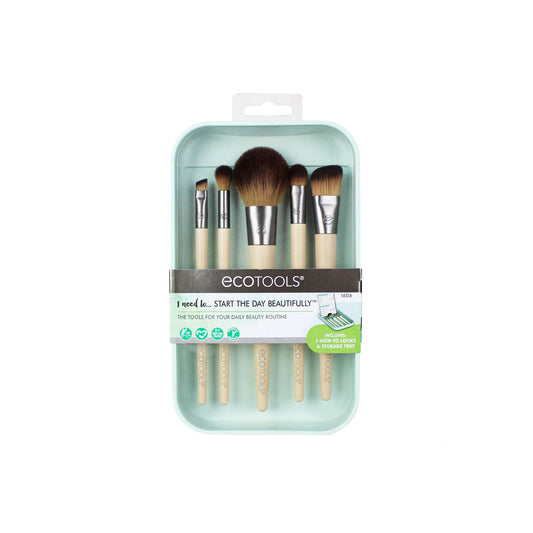 Ecotools Estojo 5 Pincéis Maquilhagem