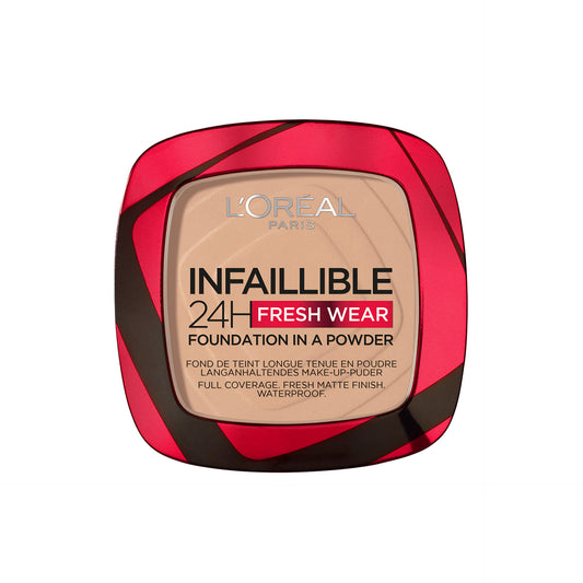 L'Oréal Infaillible Pó e Base 2 em 1 24H Nº130 True Beige
