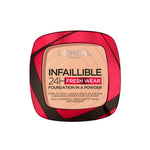 L'Oréal Infaillible Pó e Base 2 em 1 24H Nº 245 Golden Honey