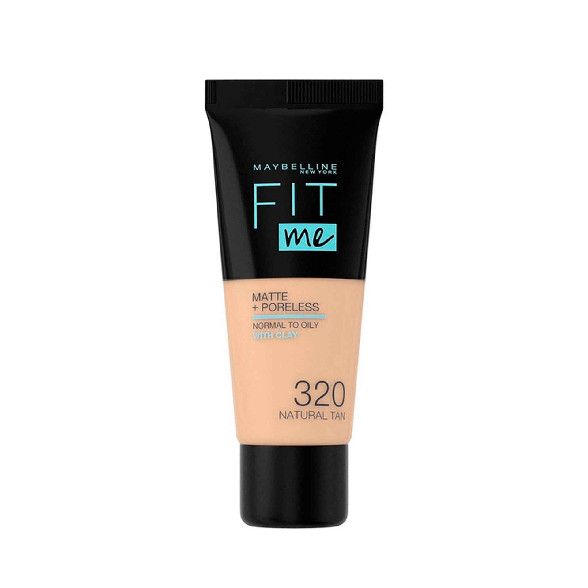 Maybelline Base Fit Me Matte + Poreless Nº 320 Natural Tan 30 ml
