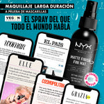 Nyx Fixador de Maquilhagem Matte Finish 60 ml