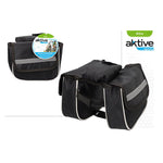 Bolsa de cuadro de bicicleta doble