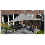 Toldo Triangular Cinza com Saco