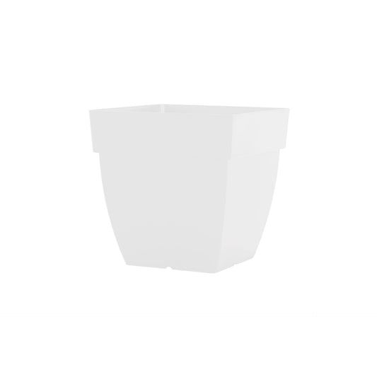Artevasi Vaso Capri Quadrado 40 cm Branco