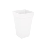 Artevasi Florero Capri Cuadrado Alto 65 cm Blanco