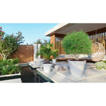 Artevasi Florero Capri 50 cm Blanco