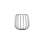 Artevasi Taj Mahal Soporte para jarrón decorativo 25 cm Antracita