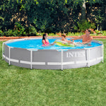 Intex Piscina Desmontável Redonda Prism Frame 6503 Litros