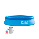 Intex Piscina Insuflável Easy Set Redonda com Bomba de Filtro