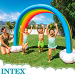 Intex Arco-Íris Insuflável Gigante com Jato de Água +3 anos