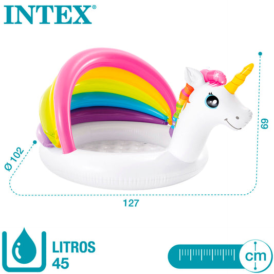 Intex Piscina Insuflável Infantil Unicórnio 1-3 anos